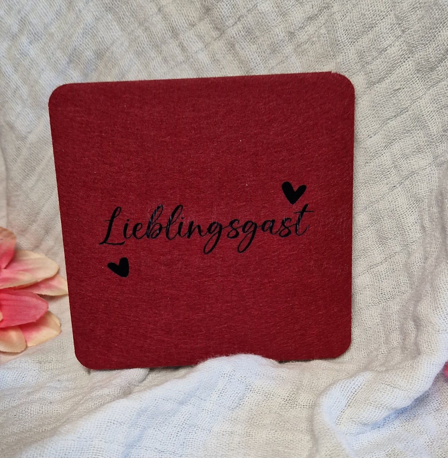 Untersetzer aus Filz 10cm