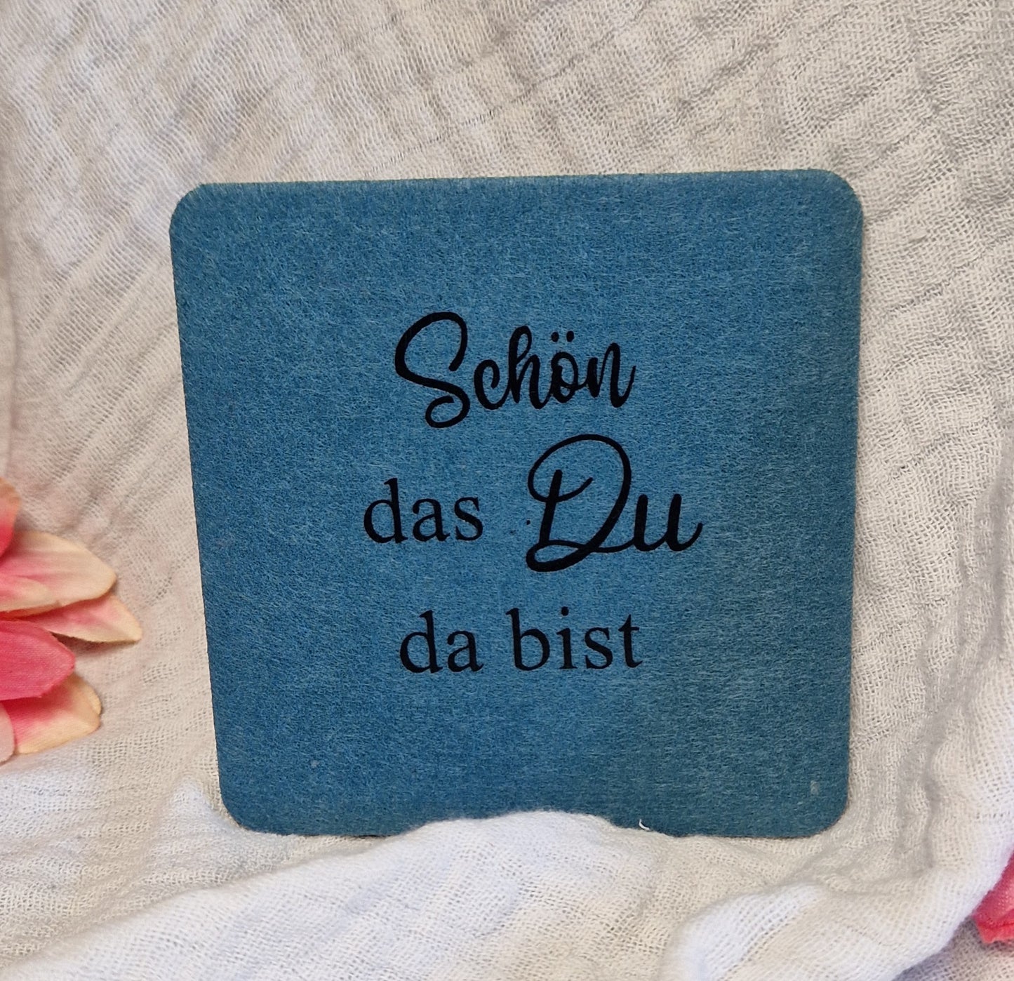 Untersetzer aus Filz 10cm