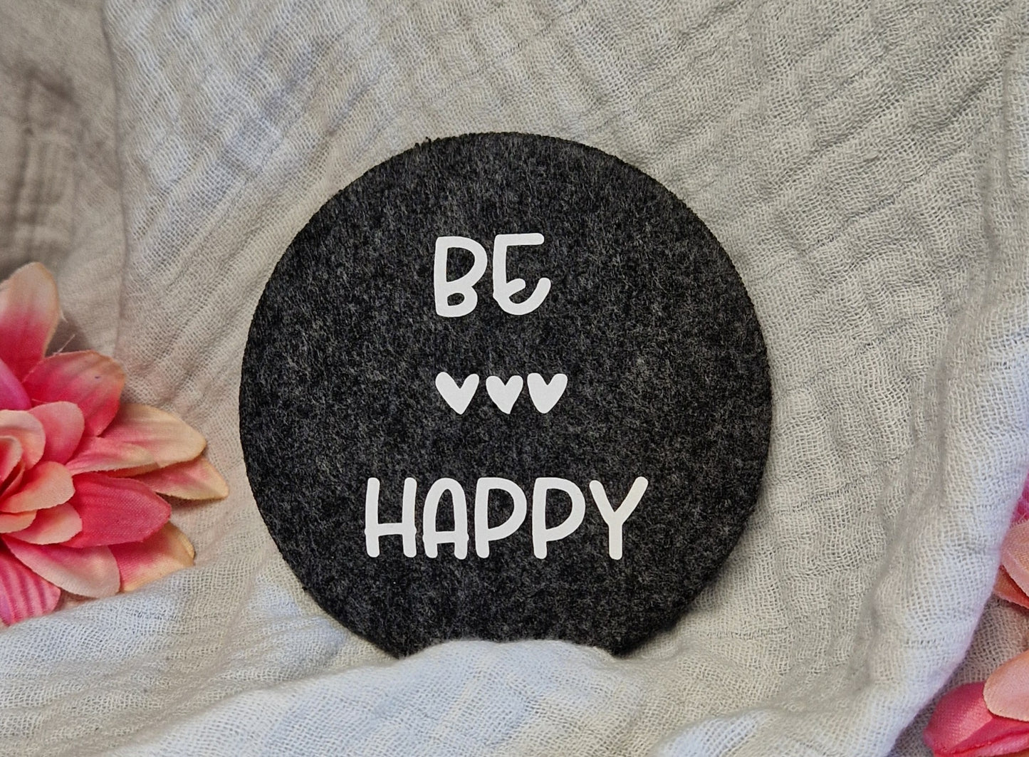 Untersetzer "Camper" aus Filz 10cm