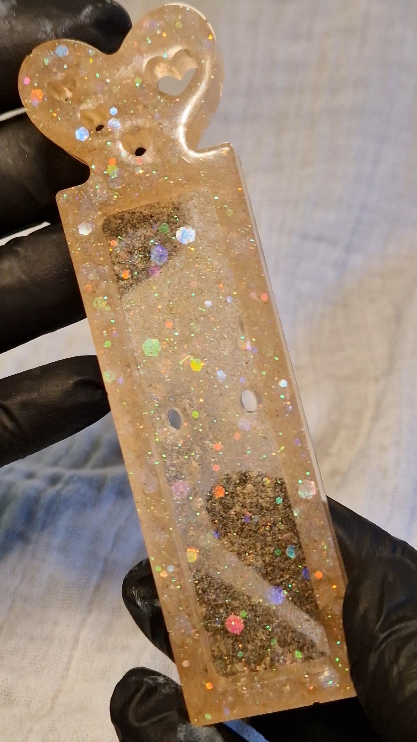 Geldgeschenkverpackung in vesch. Designs aus Resin