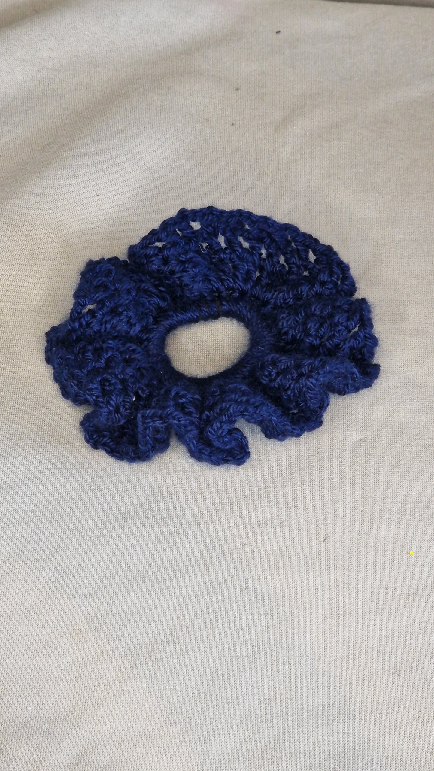 Gehäkelte Scrunchie "groß" in versch. Farben
