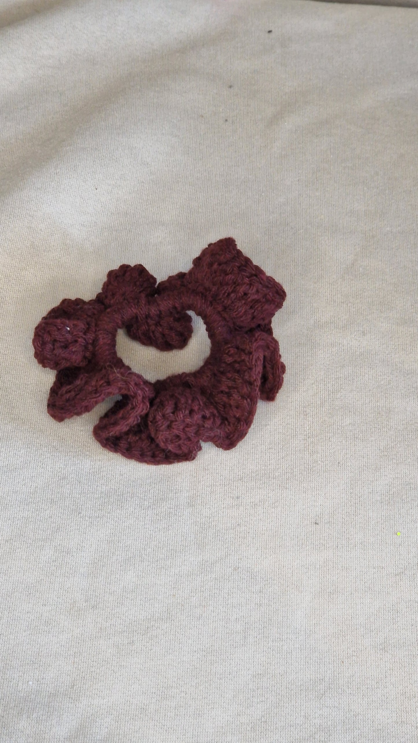 Gehäkelte Scrunchie "klein" in versch. Farben
