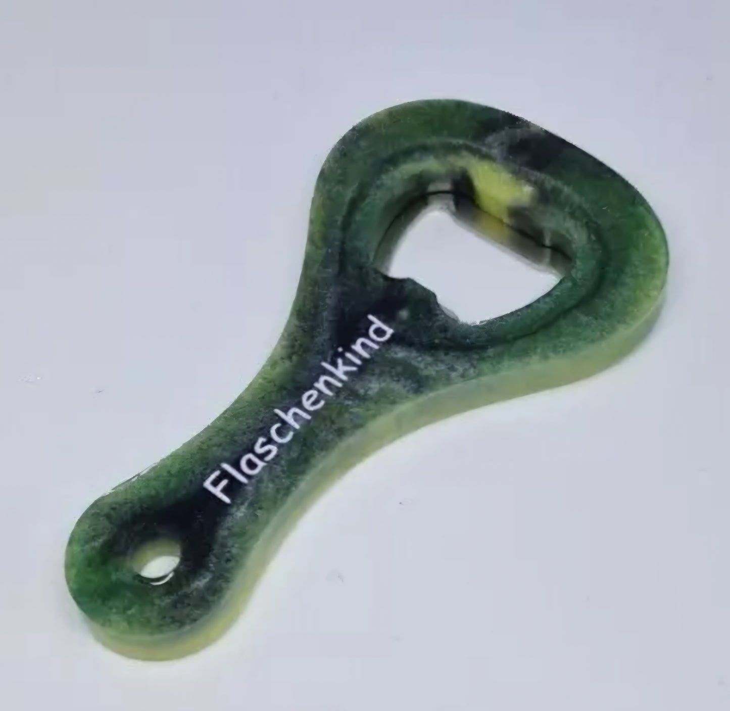 Flaschenöffner aus Resin in deiner Wunschfarbe