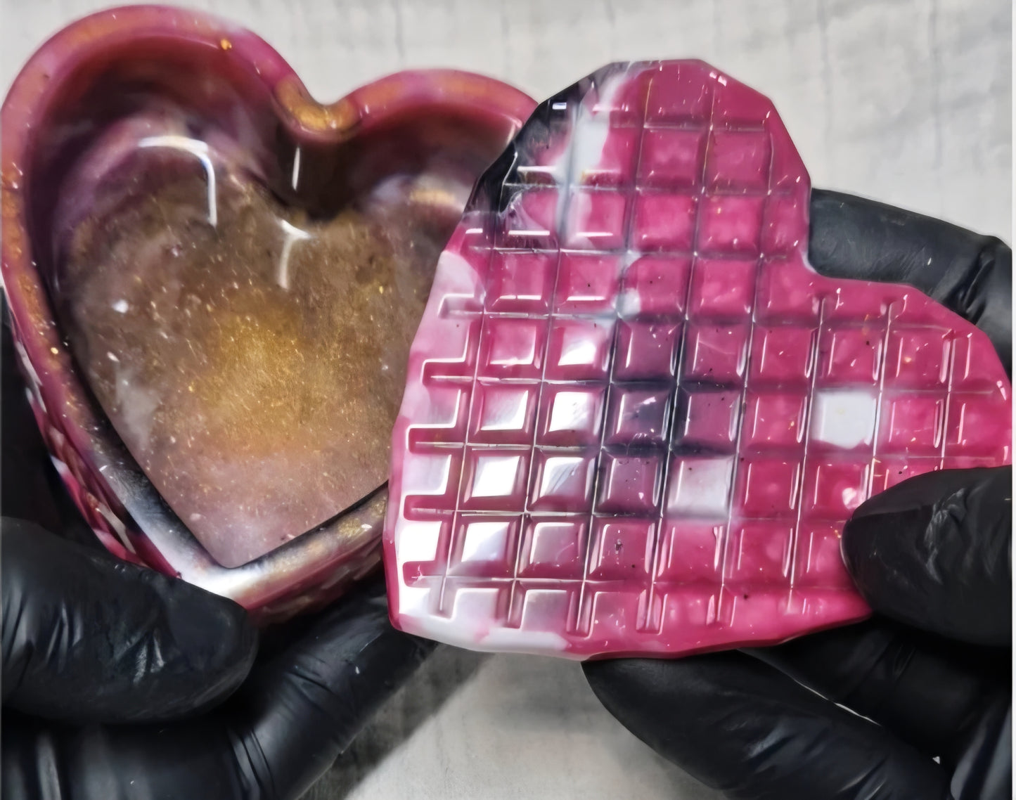 Versch. Dosen aus Resin B-Ware