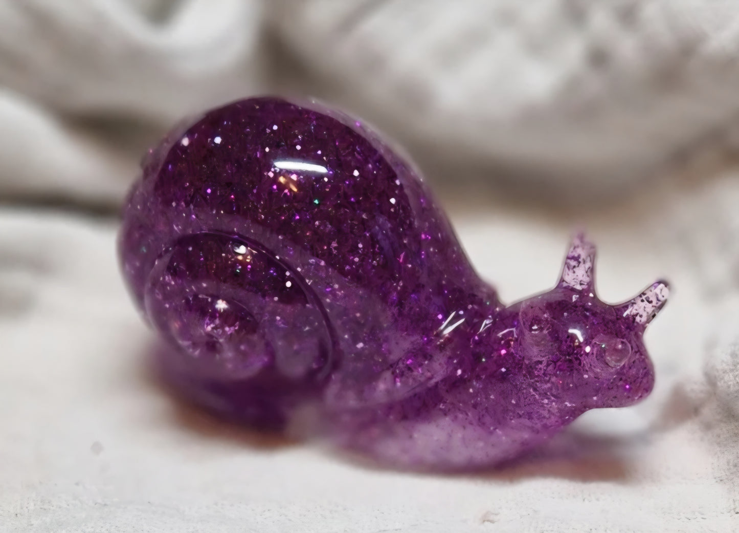 Schnecken Figur Resin B-Ware