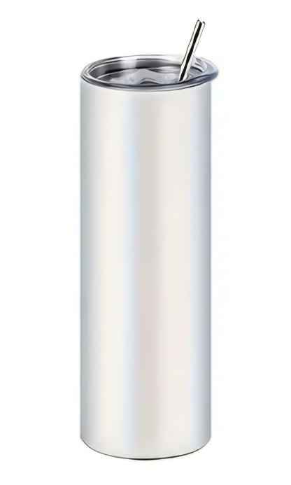 Thermobecher 600ml mit Strohalm