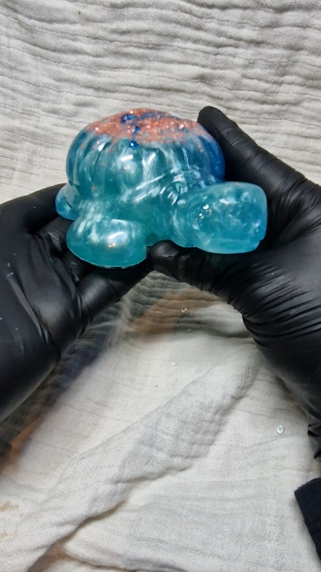 Große Schildkröten Figur aus Resin