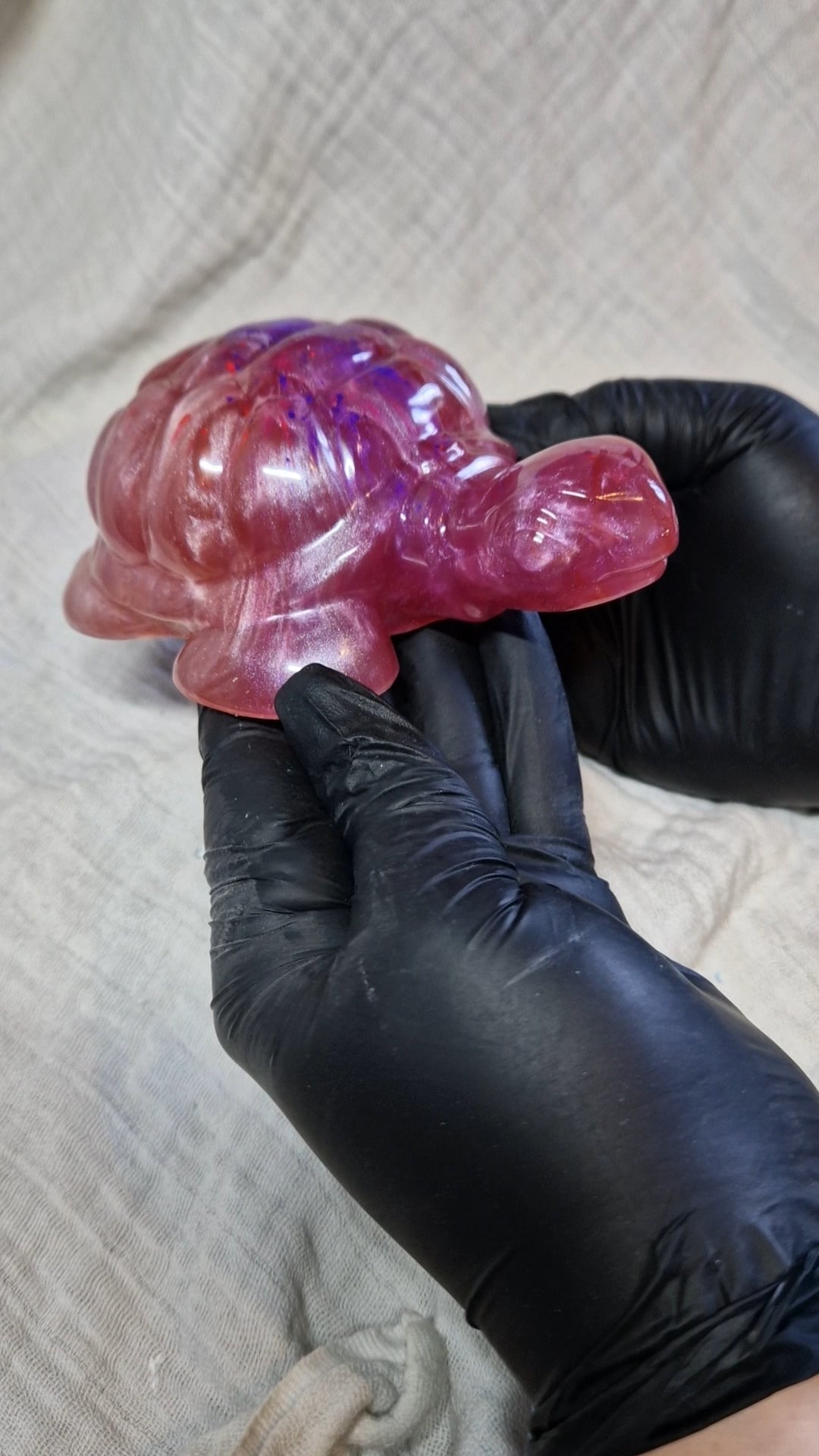 Große Schildkröten Figur aus Resin