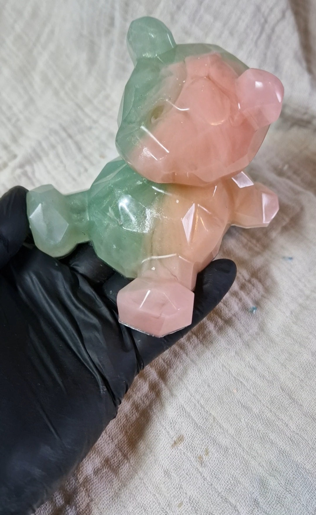 Handyhalterung/Halter"Teddy" aus Resin