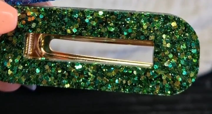 Haarklammer aus Resin