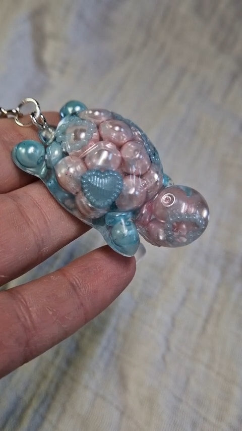 Schildkröten Schlüsselanhänger aus Resin
