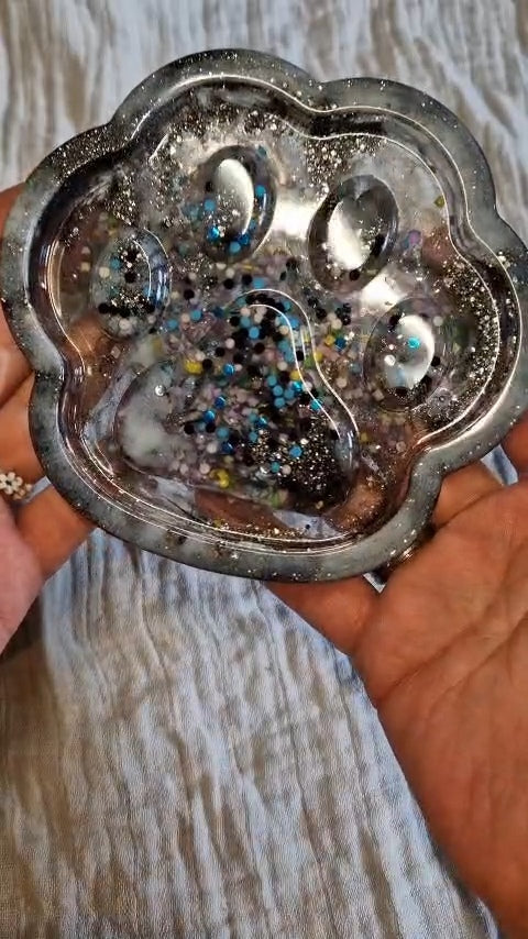 Schmuckschale "Pfote" in versch. Varianten