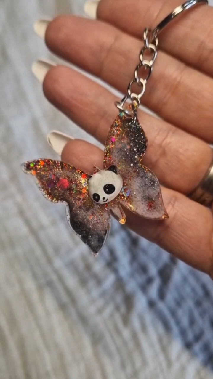 Schlüsselanhänger "Schmetterling" in versch. Varianten aus Resin