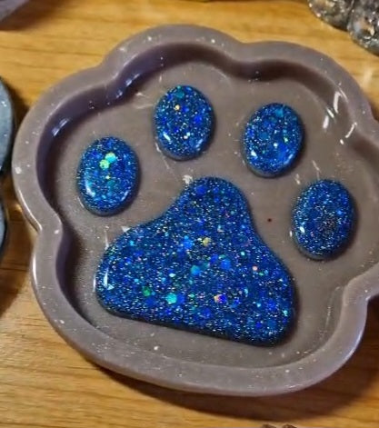 Schmuckschale "Pfote" in versch. Varianten