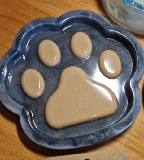 Schmuckschale "Pfote" in versch. Varianten